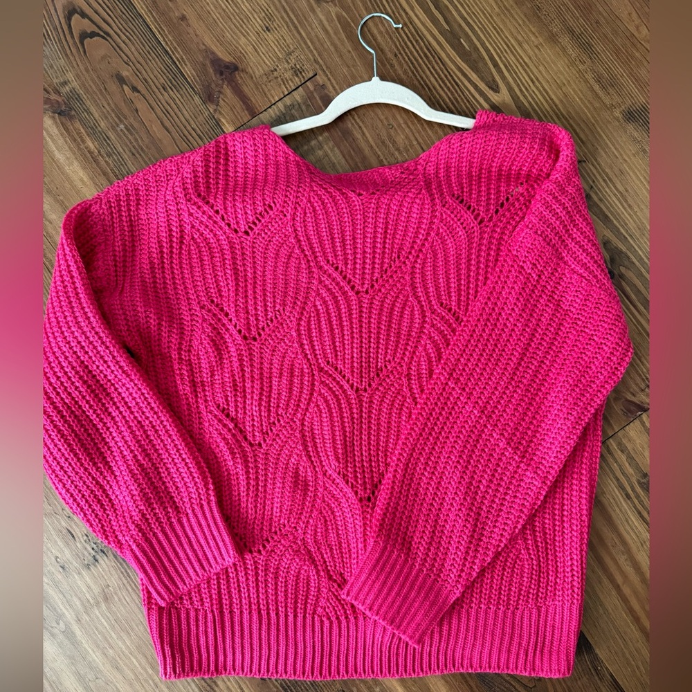 Pink Sweater. Worn once.